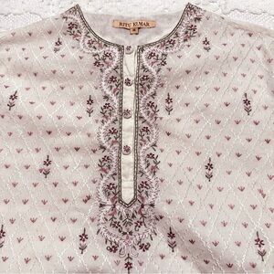 Ritu Kumar | Top | Ritu Kumar Embroidered Kurta